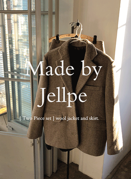 [ellmade] 클로즈업 jacket (wool 60%)