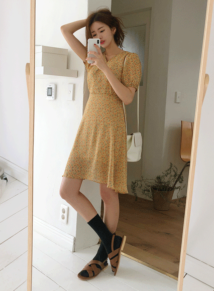플로즈 dress_yellow