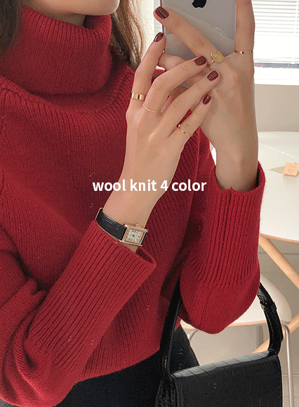 젤리 knit (wool 20%)