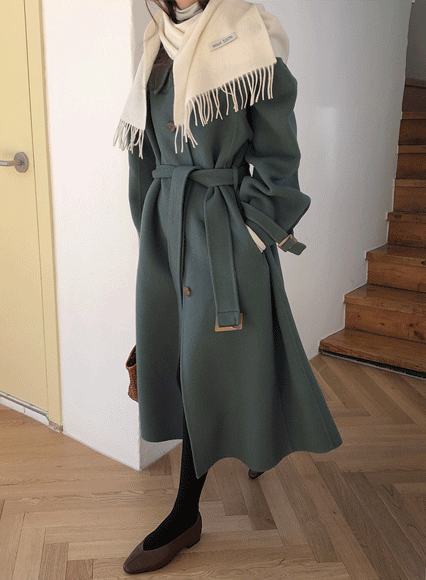 모스티 handmade coat (wool 90%)