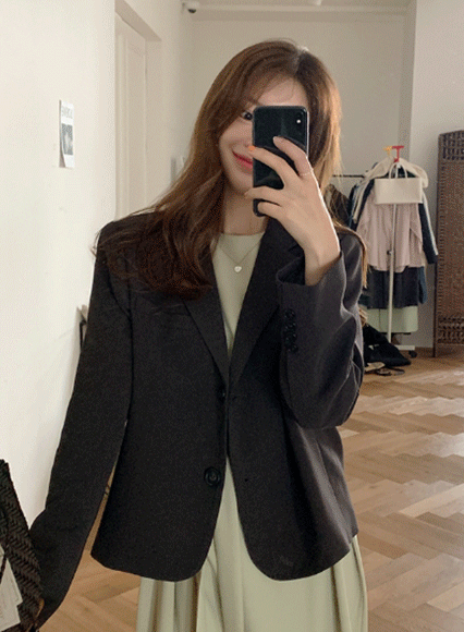 차밍 숏 jacket