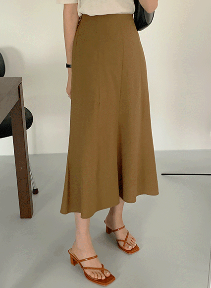르엘리 skirt (linen 50%)